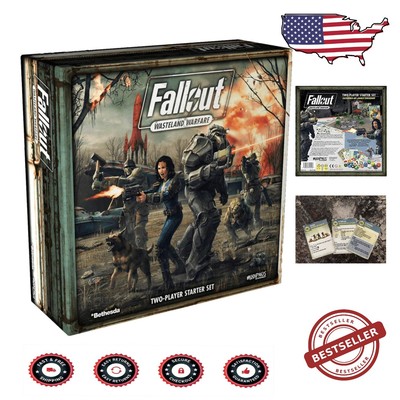 Official Fallout Miniatures Game: Wasteland Warfare 2 Player Starter Box