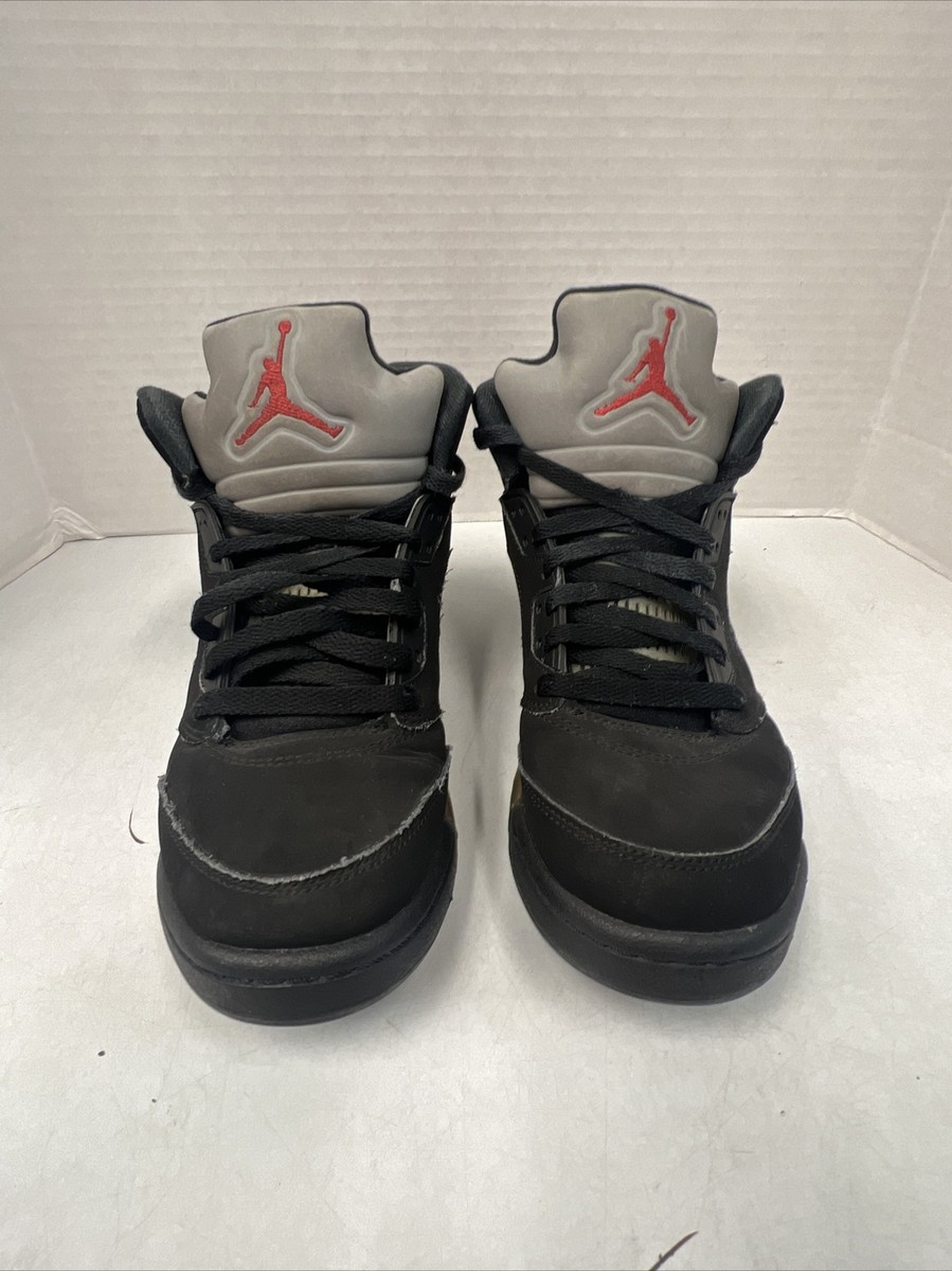 2016年製　JORDAN5 　黒　17cm Nike Air Jordan 5 Retro OG Black Metallic 2016 US 10 Brand