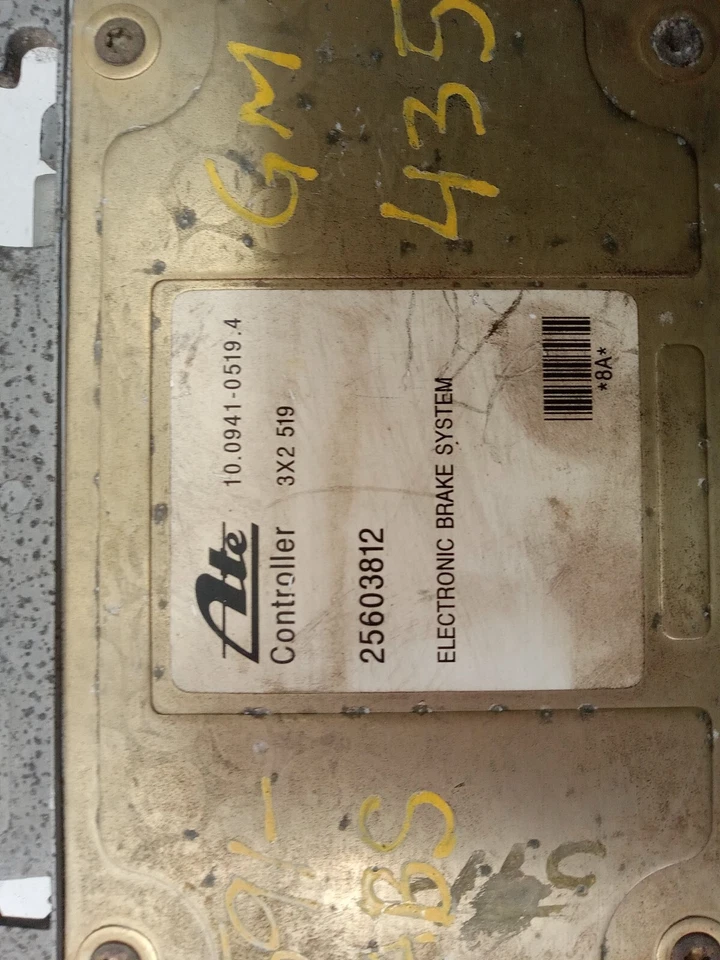 1994-1995 Oldsmobile 88 ABS bomba antibloqueo módulo de pieza de freno OEM, 25603812 Foto 2 de 4