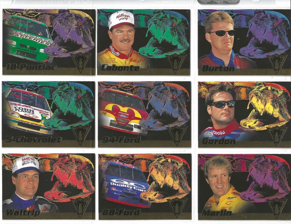 1997 Viper BLACK RACER PARALLEL--#15 Bobby Hamilton--ONE CARD ONLY! - Image 3 of 4
