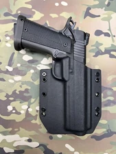 Black Kydex Holster for Rock Island M1911-A2 FS Tactical 5"
