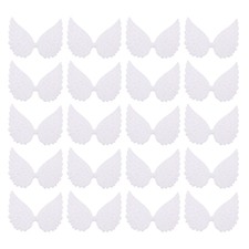 30Pcs Angel Wings Jewelry Baby Miniature Glittery for Crafts Decorative