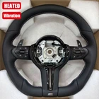 For BMW Flat Bottom Steering Wheel Heated Vibration F10 F11 F07 F06 F12 F13 F01