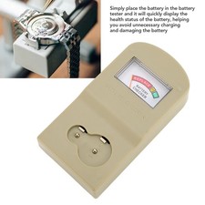 Button Cell Battery Tester Quick Detection Effective 1.5V 3V Watch Battery