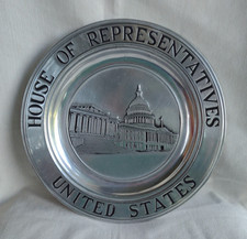 Vintage United States House of Representatives Wilton RWP Plate