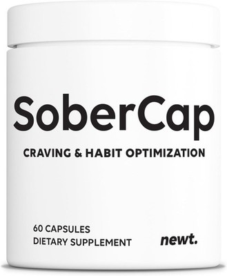 SoberCap Alcohol Craving Blocker Supplement 60 Capsules Made In USA