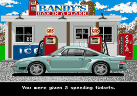 The Duel Test Drive II - Sega Genesis Game