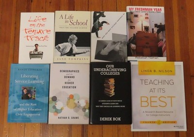 Lot of 8 Teaching Higher Education / College Professor Books