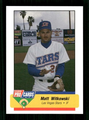 1994 Fleer Pro Cards Las Vegas Stars #878 Matt Witkowski NM Near Mint BXCP24