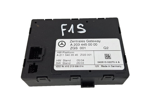 MERCEDES C180 2004 Zentralgateway Steuergerät A2034450000 Gebraucht OEM