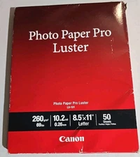 Canon Photo Paper Plus Semi-Gloss SG-201 Inkjet Paper 4x6" 50 Sheets Brand New