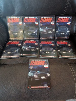 EAGLEMOSS BUILD THE ELEANOR 1967 MUSTANG CAR SET OF MAGS (9 Total)  2 - 10