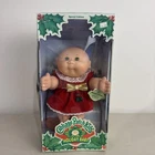 Cabbage Patch Kids Holiday Baby Special Edition Doll Girl Bold  Green Eyes 1997