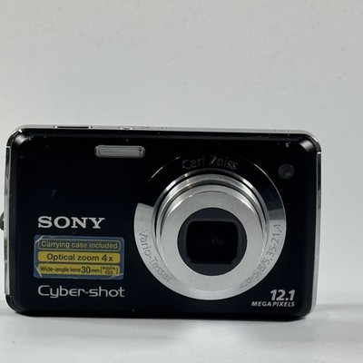 Sony Cyber-shot DSC-W215 12.2MP Digital Camera - Black for sale