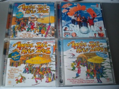 4 CD's Apres Sky  ( Doppelalben )  Siehe Foto's und Beschreibung