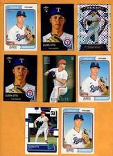 Glenn Otto Baseball lot of 8 RCs BUILDING BLOCKS PRIZM UNLIMITED SHIPPING $4.00