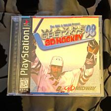 Midway Wayne Gretzky's 3D Hockey '98 PS1 NTSC-U/C 1997 Manual Included