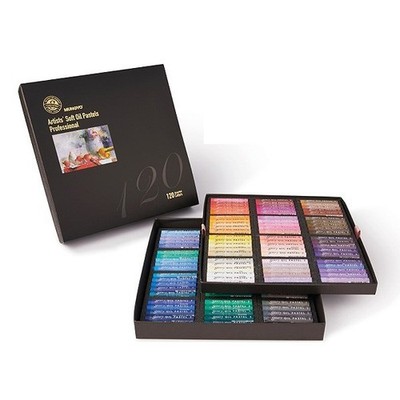 Mungyo Gallery Artists Soft Oil Pastels 120 Farben Set MOP-120 Karton