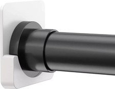 2 Pack Adhesive Shower Curtain Rod Tension Holder No Drilling Holder Only 