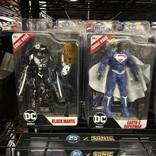 McFarlane DC Multiverse Page Punchers Superman and Black Manta Action Figures