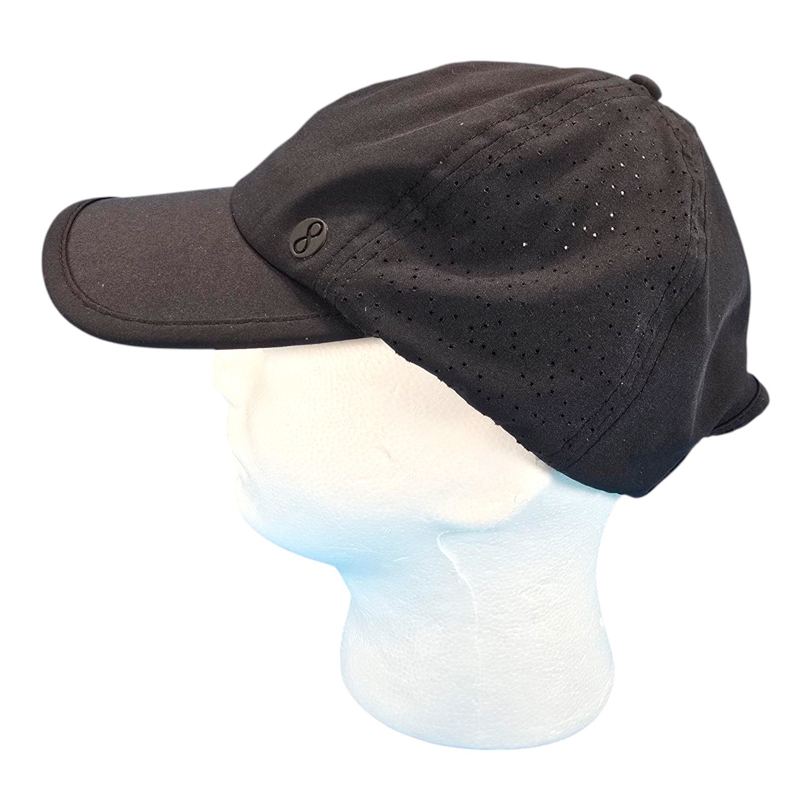 Layer Black Stretch Hat Cap Strapback Adjustable … - image 4