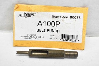 Flexco Alligator A100P Belt Punch Tool Item Code 80078 Made in USA Conveyor OEM