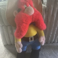 Yosemite Same Warner Bros Mighty Star Looney Tunes Bean Plush Large 24” 1990