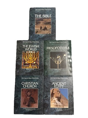 Cultural Atlas of the World Hardcover Book Lot Egypt China Mesopotamia