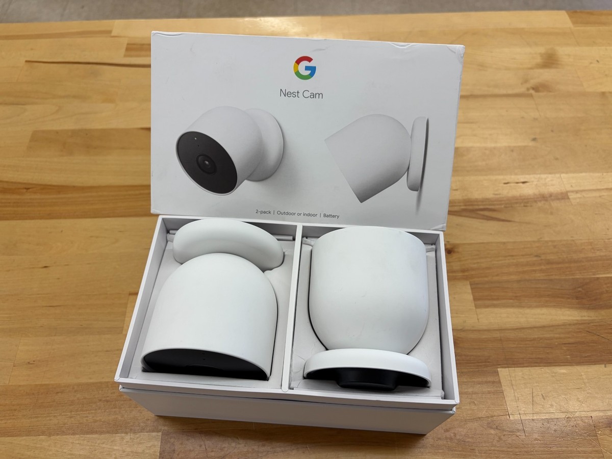 Google Nest Cam 2-Pack Indoor/Outdoor (Battery) Security Cameras