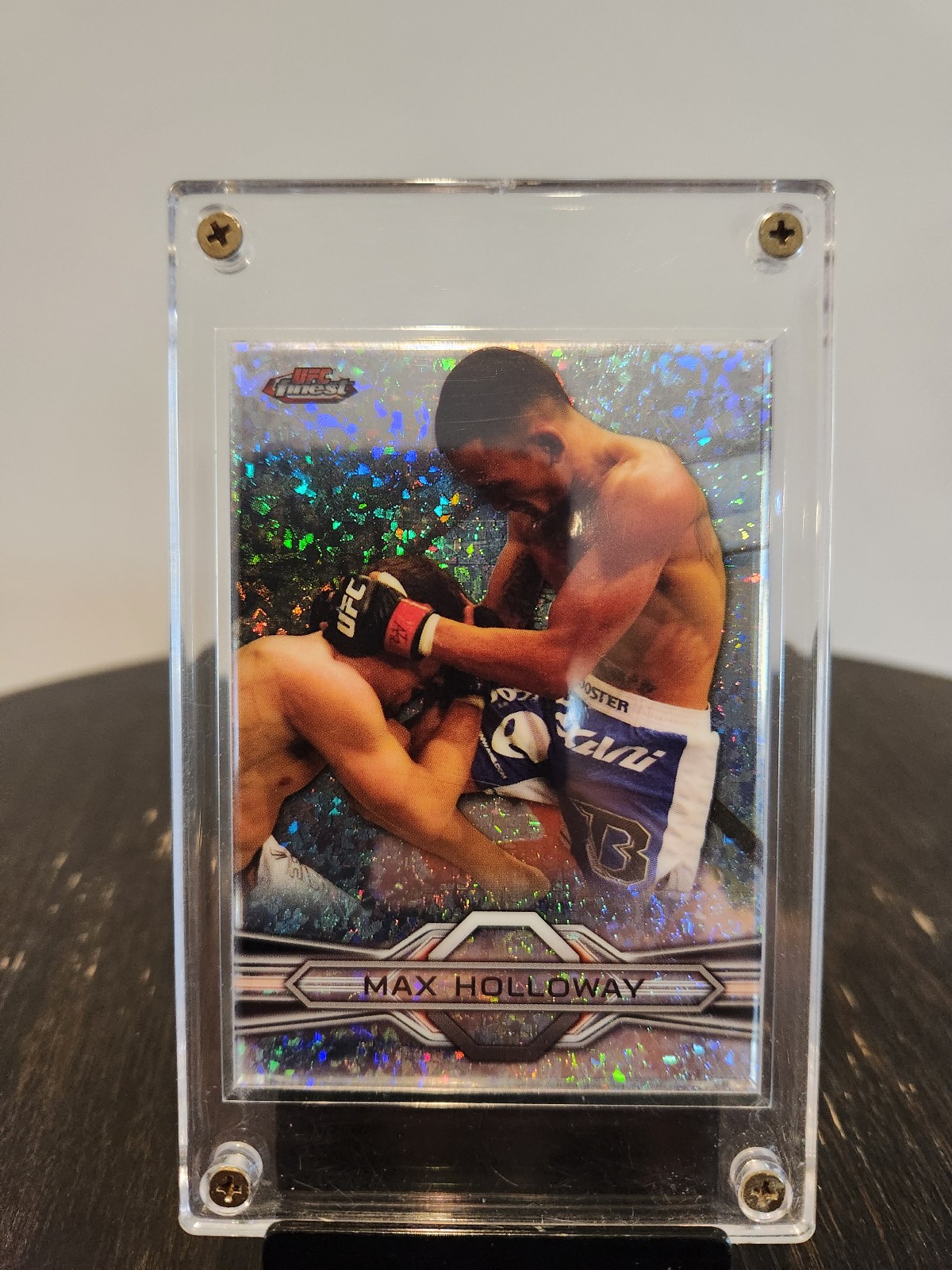 2013 Topps Finest UFC - Max Holloway #62 Refractor