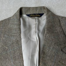 Brooks Brothers Sport Coat Jacket Blazer Men s 43R Wool Tweed Vintage USA Made