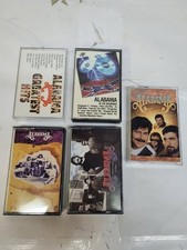 ALABAMA country music cassettes lot of 5 / r4 d20