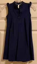 Matilda Jane Perfectly Paired Navy Dress EUC Girls Size 8