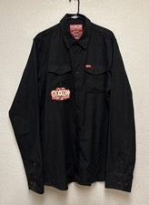 Dixxon Men  s The Outlaw Flannel Live Fast Forever Long Sleeve Sz XLTall