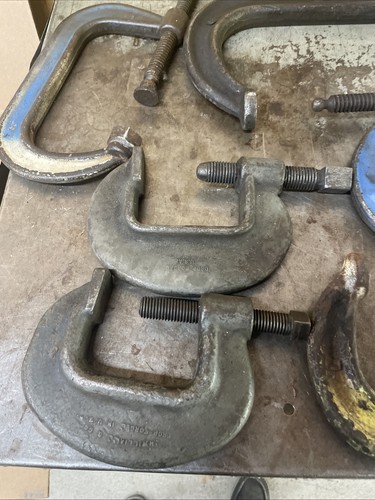 Lot Of 7 C Clamps 3-10” Armstrong, Williams, Wilton, Jorgenson, Wright - Picture 2 of 7