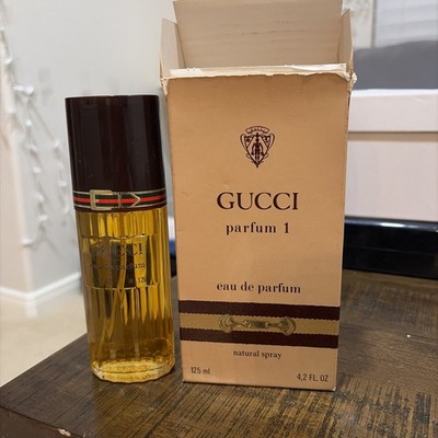 Gucci No. 1 Eau De Parfum 4.2 Oz/ 125 ml New In Box Number # One Original Rare