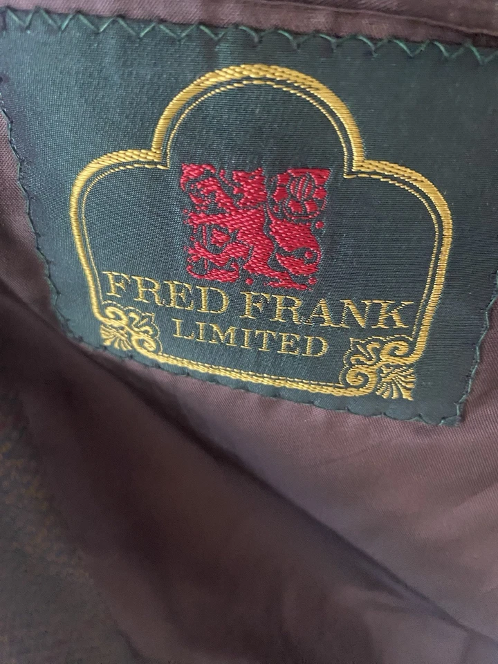 Traje marrón limitado 46 Heritage 46 ropa de caballero de colección de Corbin Fred Frank Foto 2 de 4