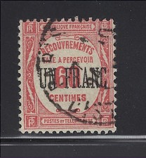 France Scott # J68 Used Surcharged Postage Due 1931