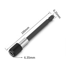 Verl&auml;ngerungsstange Sechskantschaft Schnellspanner Magnet 60 100 150 mm