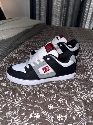Kid s Pure Shoes DC Shoes White/Black/Red