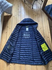 Fuchs Schmitt Weste Gr. 48 Steppweste dunkelblau Langweste Solarball TOP