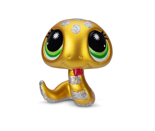 SDCC 2025 Littlest Pet Shop Year of the Snake Green + Gold Set – Codes & Coins - Picture 8 of 8