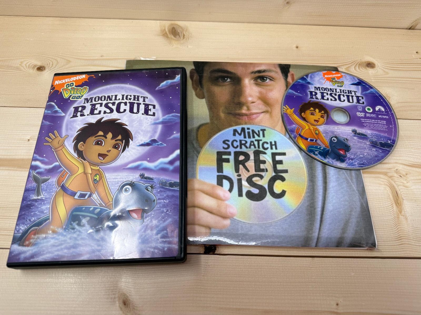 Go, Diego Go Moonlight Rescue DVD 2008 Nickelodeon Nick Jr