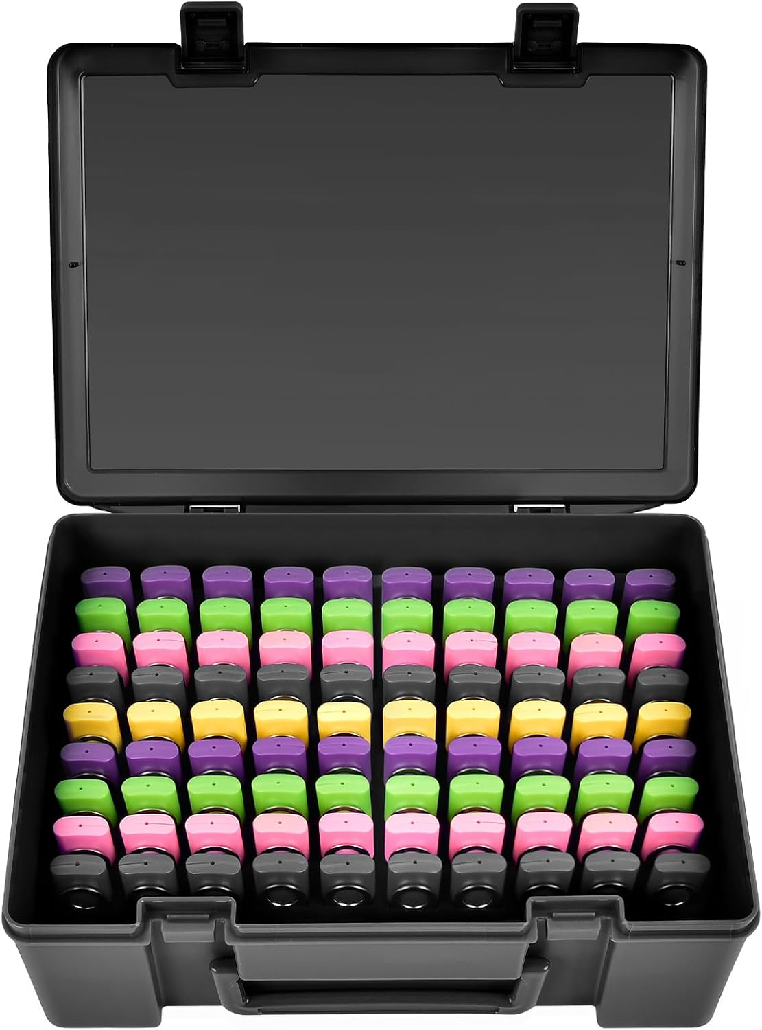 USB Flash Drive Storage Case 134 Slot Holder Organizer For Thumb Drives SD Cards-image
