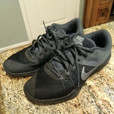Nike Men\'s Retaliation Cross Training 917707-001 (Size 11 US) Pre-Owned - Great! Size 11 - Nike Retaliation Trainer Black Anthracite for sale  main image 2