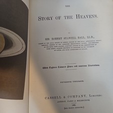 Sir Robert Stawell Ball The story of the heavens Science Astronomy  history 1893