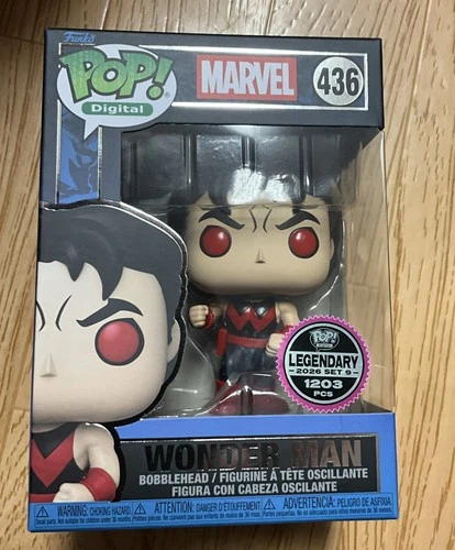 Funko Pop! Digital Marvel West Coast Avengers Wonder Man LE 1203 PCs