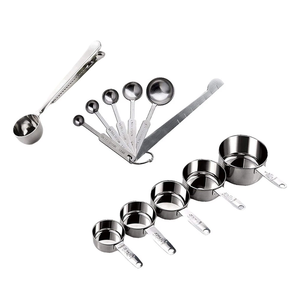 2 pezzi cucchiaini da caffè 15 ml 30 ml cucchiaio dosatore in