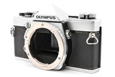 WORKS Almost MINT Olympus OM-1 Silver 35mm SLR Film Camera From JAPAN