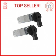 2 Pcs T Handle Thumb Cam Lock Swing Knob Turn Latch for Cabinet Drawer
